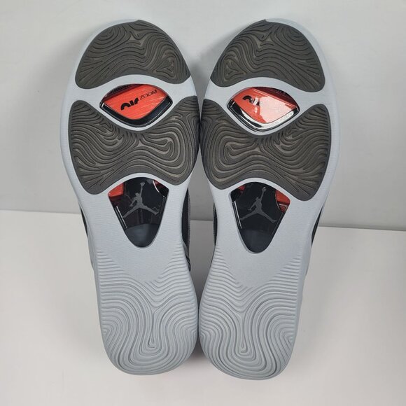 Jordan Tatum 1 Men's Black Metallic Silver Shoes DZ3323-001 US Size 14 NWOB - Picture 7 of 8